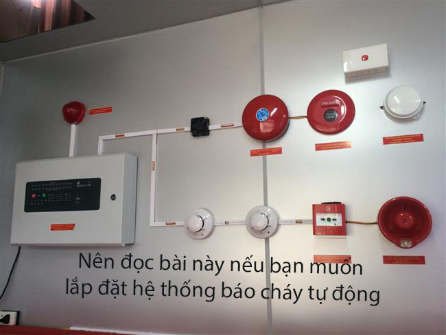 Tầm quan trọng của lắp đặt hệ thông báo cháy Tự Động